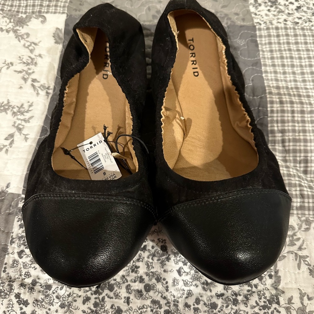 Torrid Black Flats